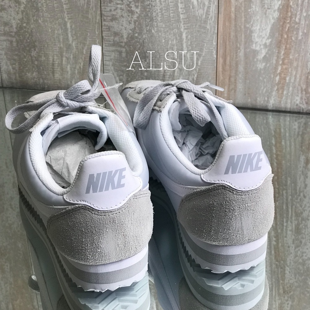 Nike Classic Cortez Nylon Pure Platinum W AUTHENT - Picture 7 of 8